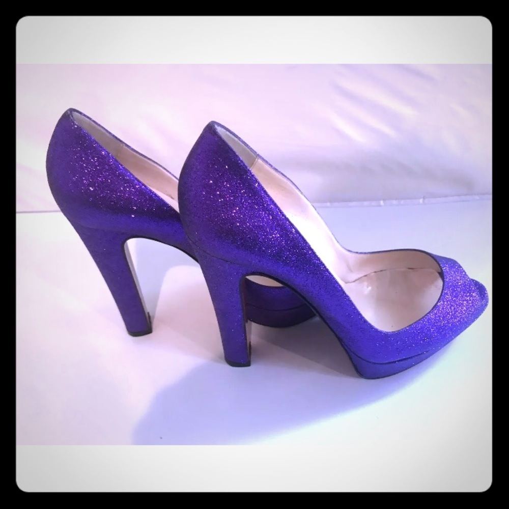 Christian Louboutin purple pumps 39